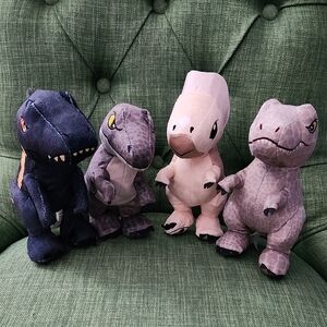 Jurassic World Rebirth Dinosaur Plush Toy Set